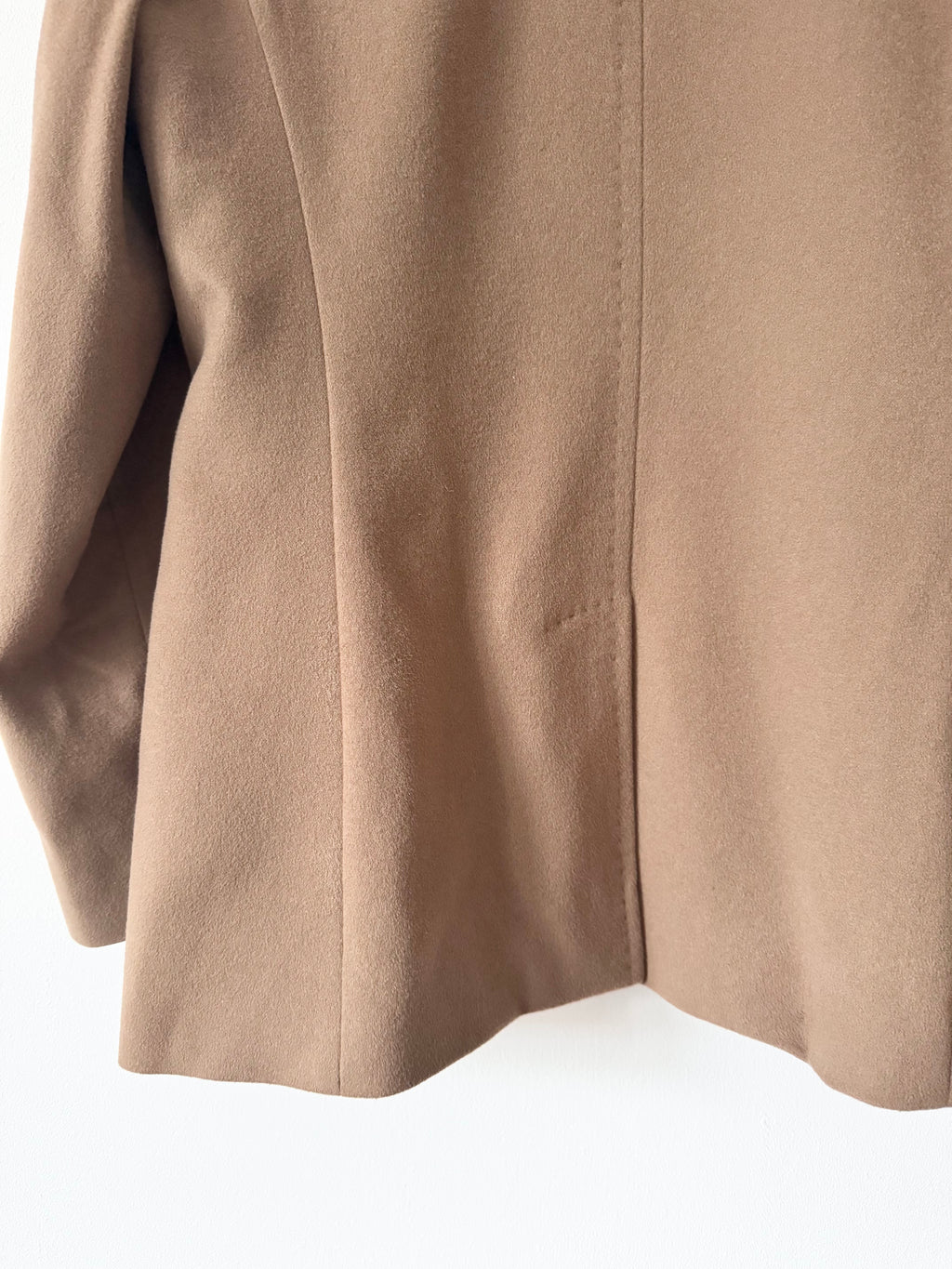 Max Mara Preowned Wool Camel Blazer image 5