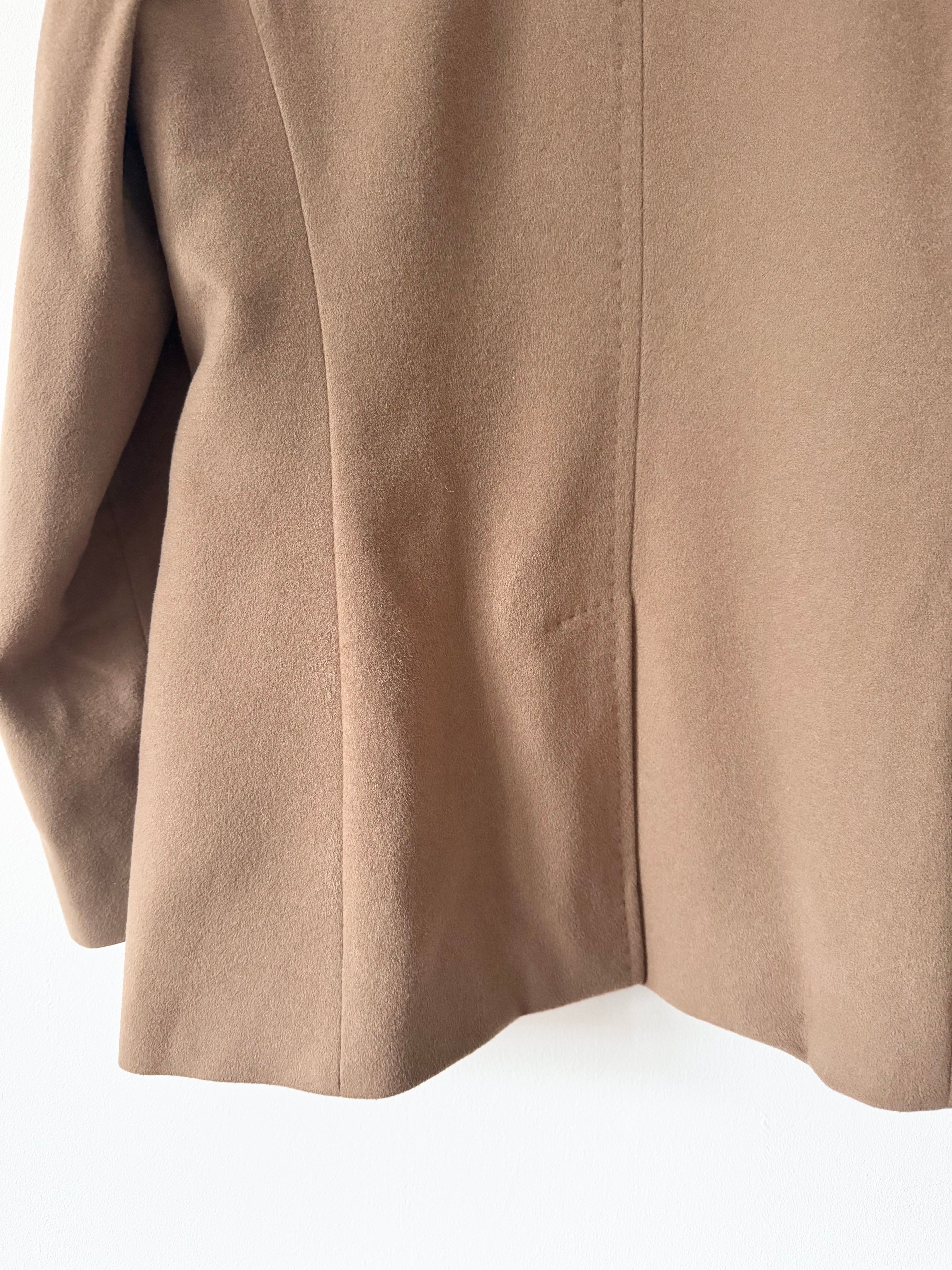 Max Mara Preowned Wool Camel Blazer image 5