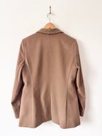 Max Mara Preowned Wool Camel Blazer image 6