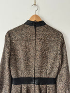 J&M Davidson Pre Owned Dress With Leather Details image 5