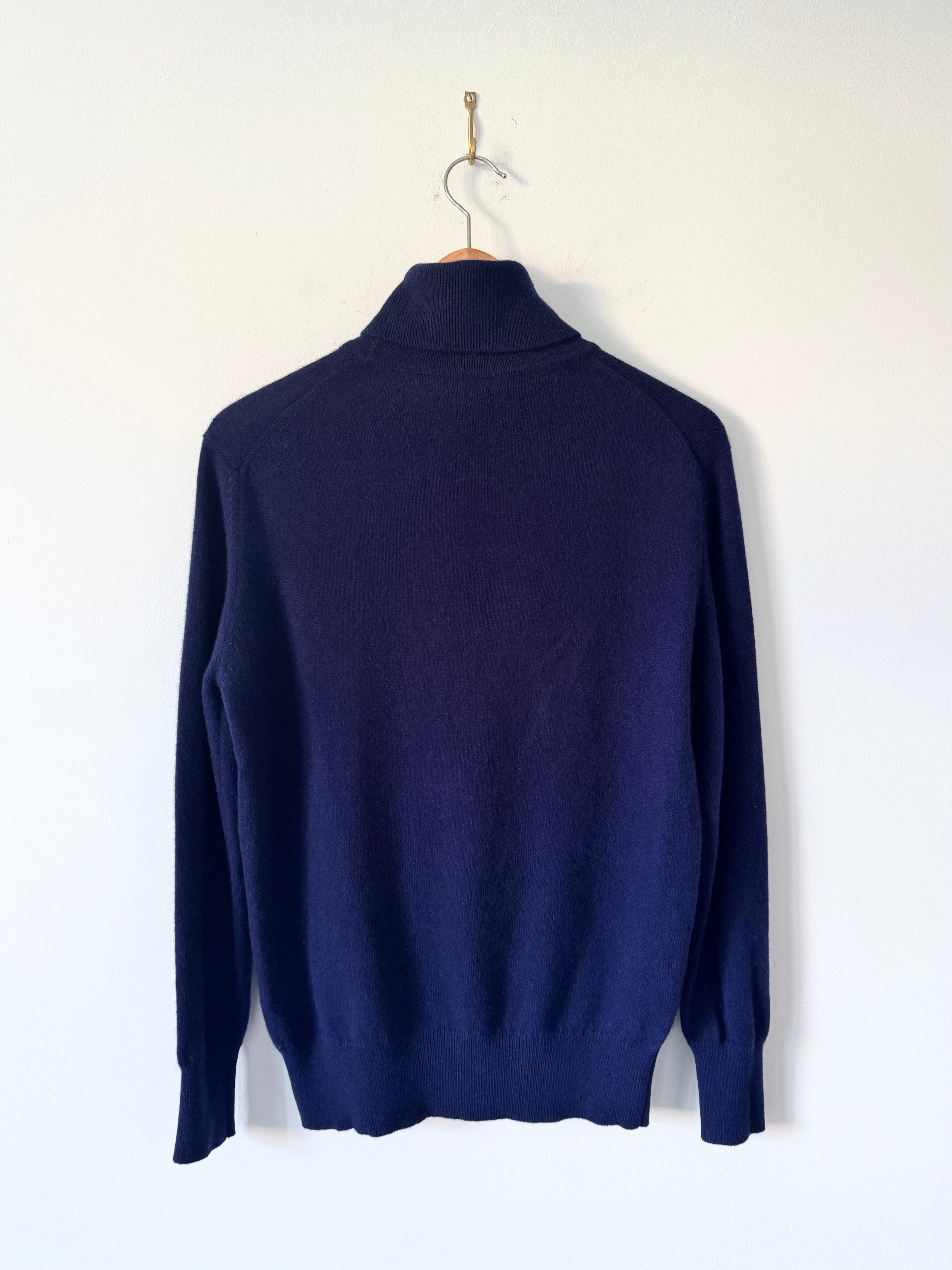 Barrie Preowned Cashmere Polo Neck Sweater image 2