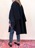 MacTaggart Vintage Cashmere and Wool Scarf Cape image 1