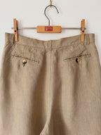 Giorgio Armani Preowned Linen Bermuda Shorts image 6