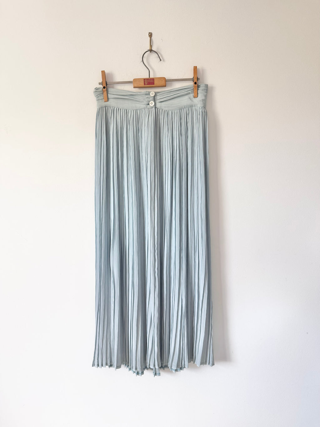 Umberto Ginocchietti Vintage Knife Pleated Midi Skirt image 2