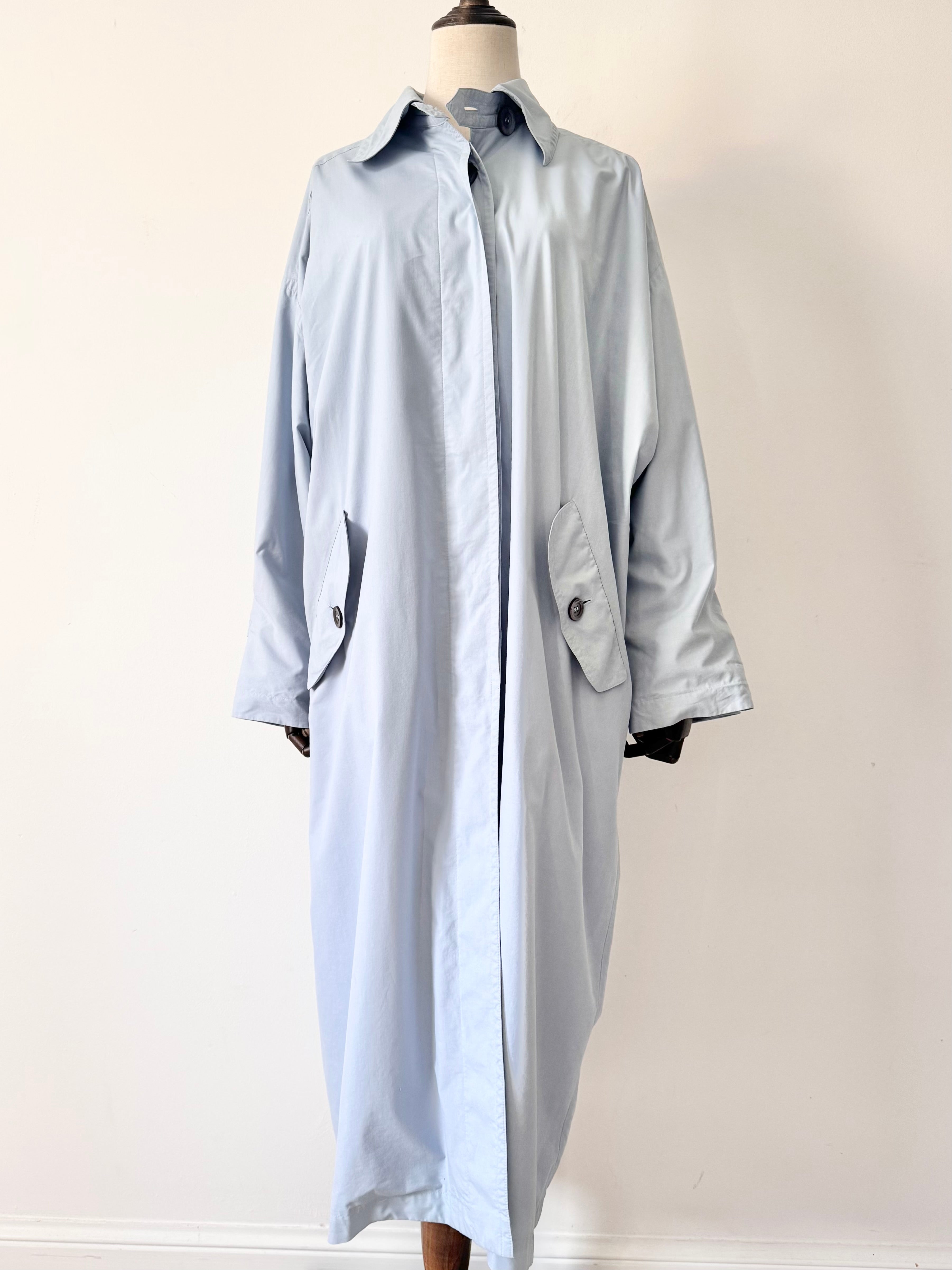 Laurèl  Vintage Light Blue Long Vintage Mac image 4
