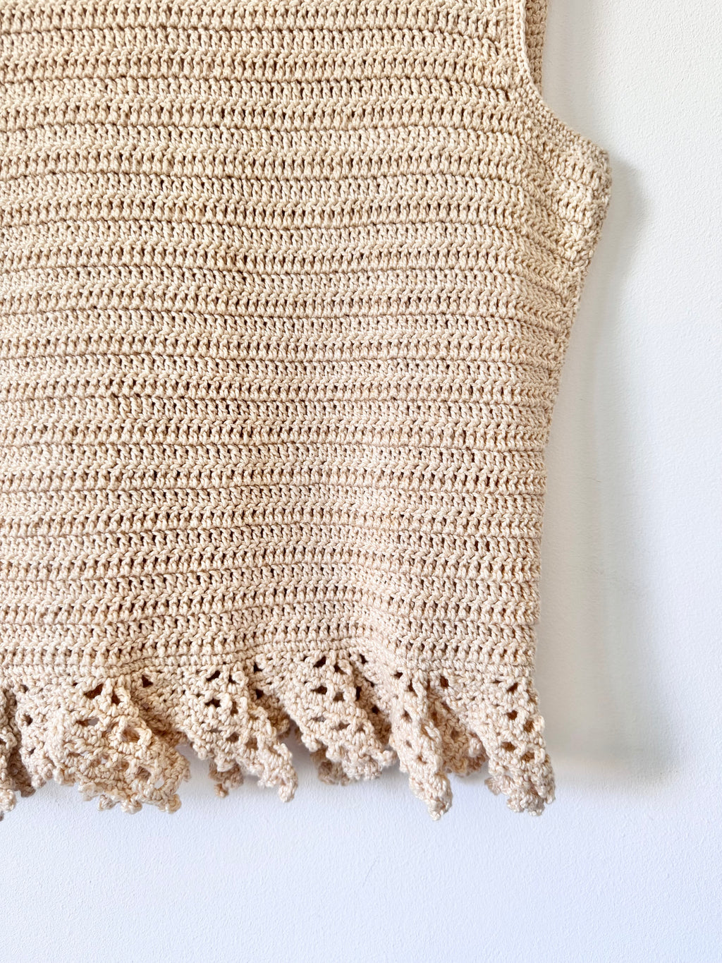 Vintage Crochet Waistcoat image 6