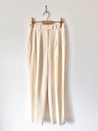 Calvin Klein Preowned Ivory Trousers image 0