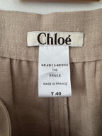 Chloé Phoebe Philo Era Preowned Linen Skirt image 5