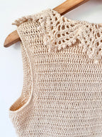 Vintage Crochet Waistcoat image 2