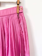 Vintage Italian Pink Cotton Skirt image 5