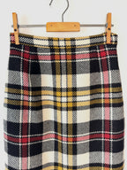 Miu Miu Fall 2018 Preowned Midi Plaid Pencil Skirt image 4
