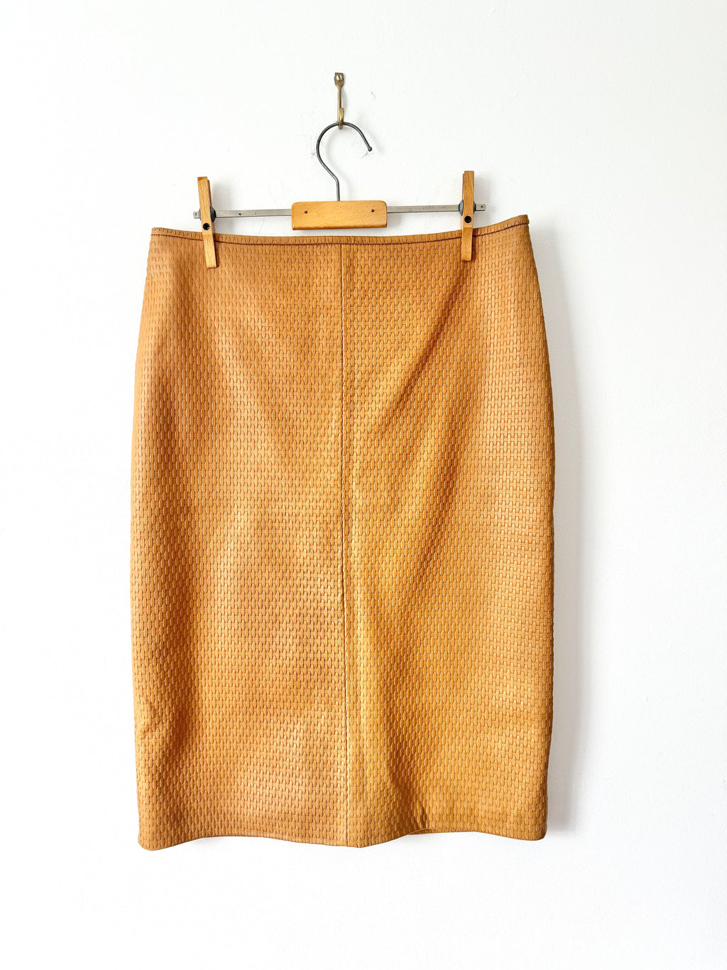 Mulberry Vintage Leather Skirt image 1