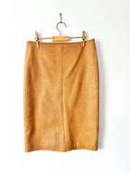 Mulberry Vintage Leather Skirt image 1