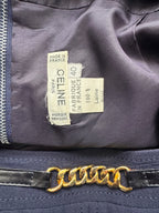 Celine Paris Vintage Pleated Wool Skirt image 4