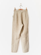 Mulberry Vintage High-Waisted Linen Trousers image 2