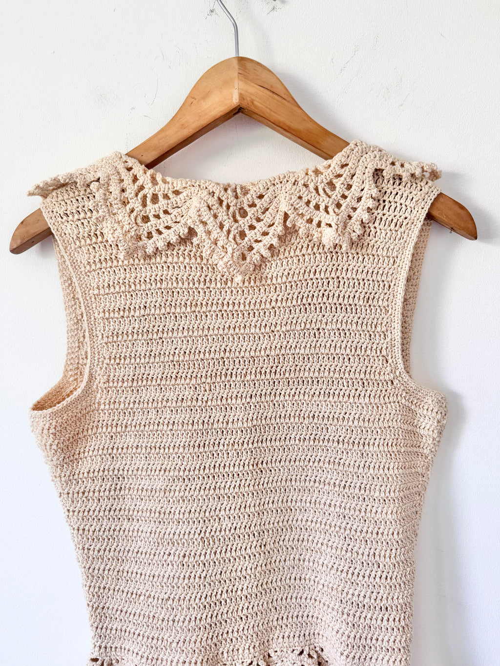 Vintage Crochet Waistcoat image 7