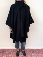 MacTaggart Vintage Cashmere and Wool Scarf Cape image 2