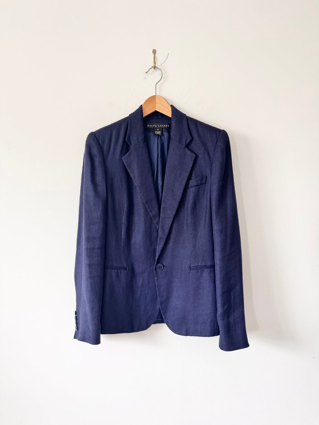 Ralph Lauren Black Label Pre-Owned Linen Blazer image 1