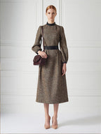 J&M Davidson Pre Owned Dress With Leather Details image 1