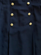 Escada Margaretha Ley Vintage Pleated Wool Blend Skirt image 4