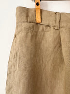 Giorgio Armani Preowned Linen Bermuda Shorts image 4