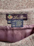 Loro Piana Preowned Wool and Cashmere Pencil Skirt image 5