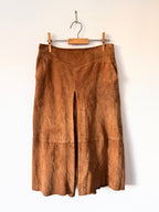 Valentino Vintage Suede Culottes image 0