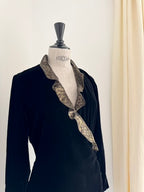 Krizia Black Velvet Dress