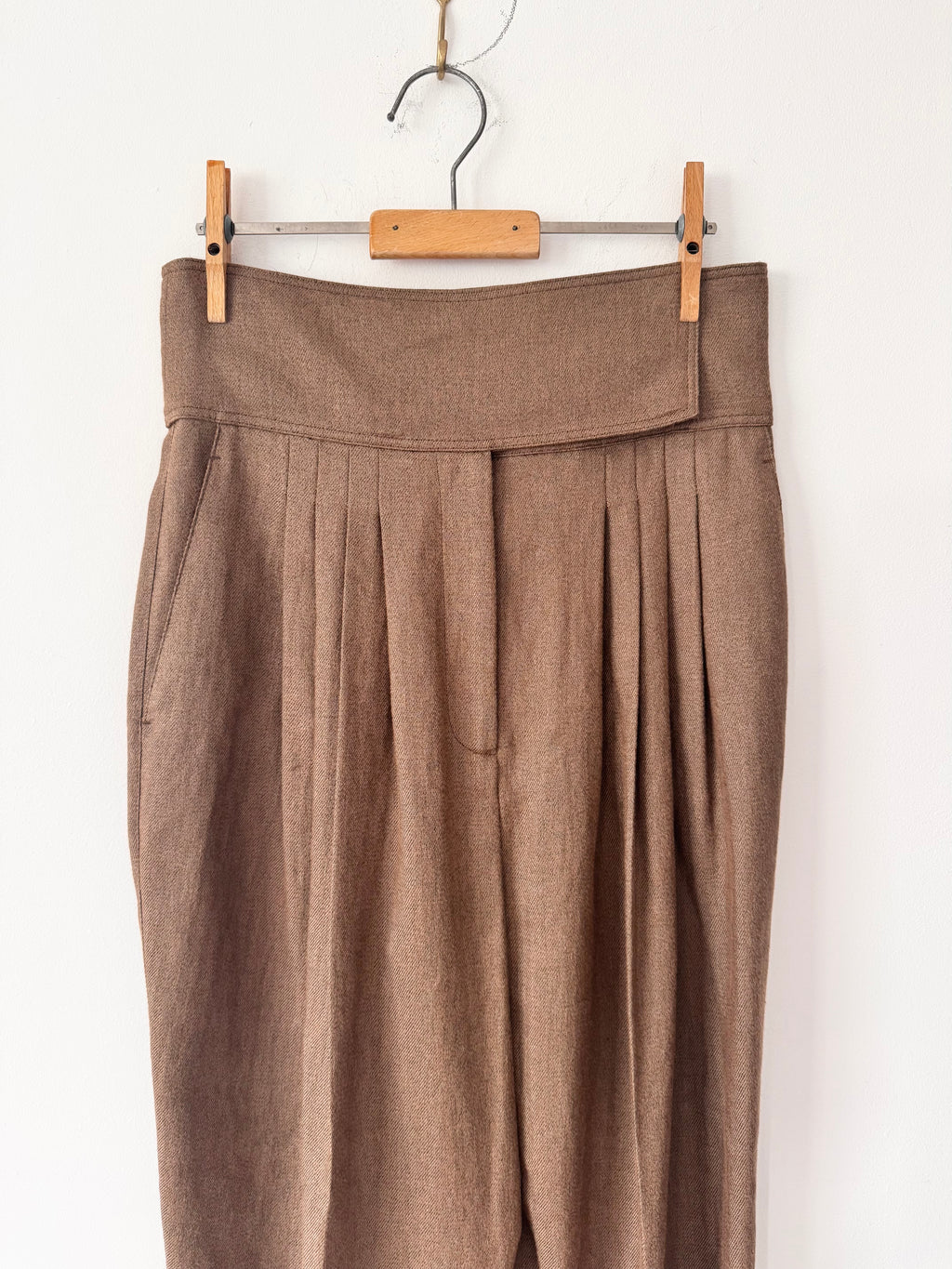 Burberry Pre-Owned Linen Trousers image 3