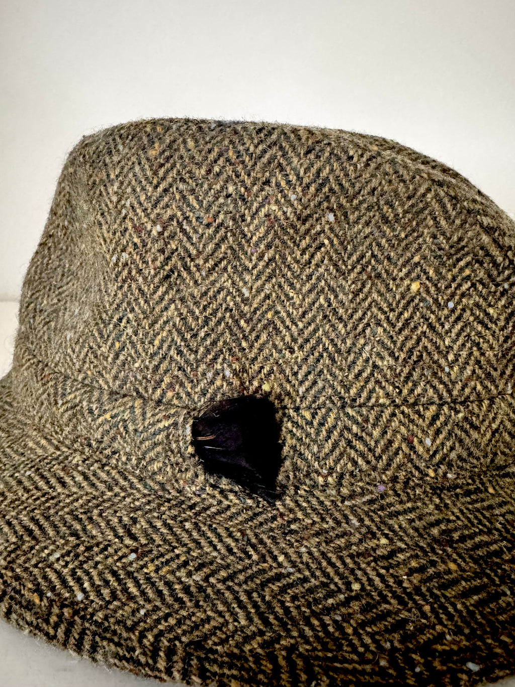 Vintage  Donegal Tweed Trilby image 5