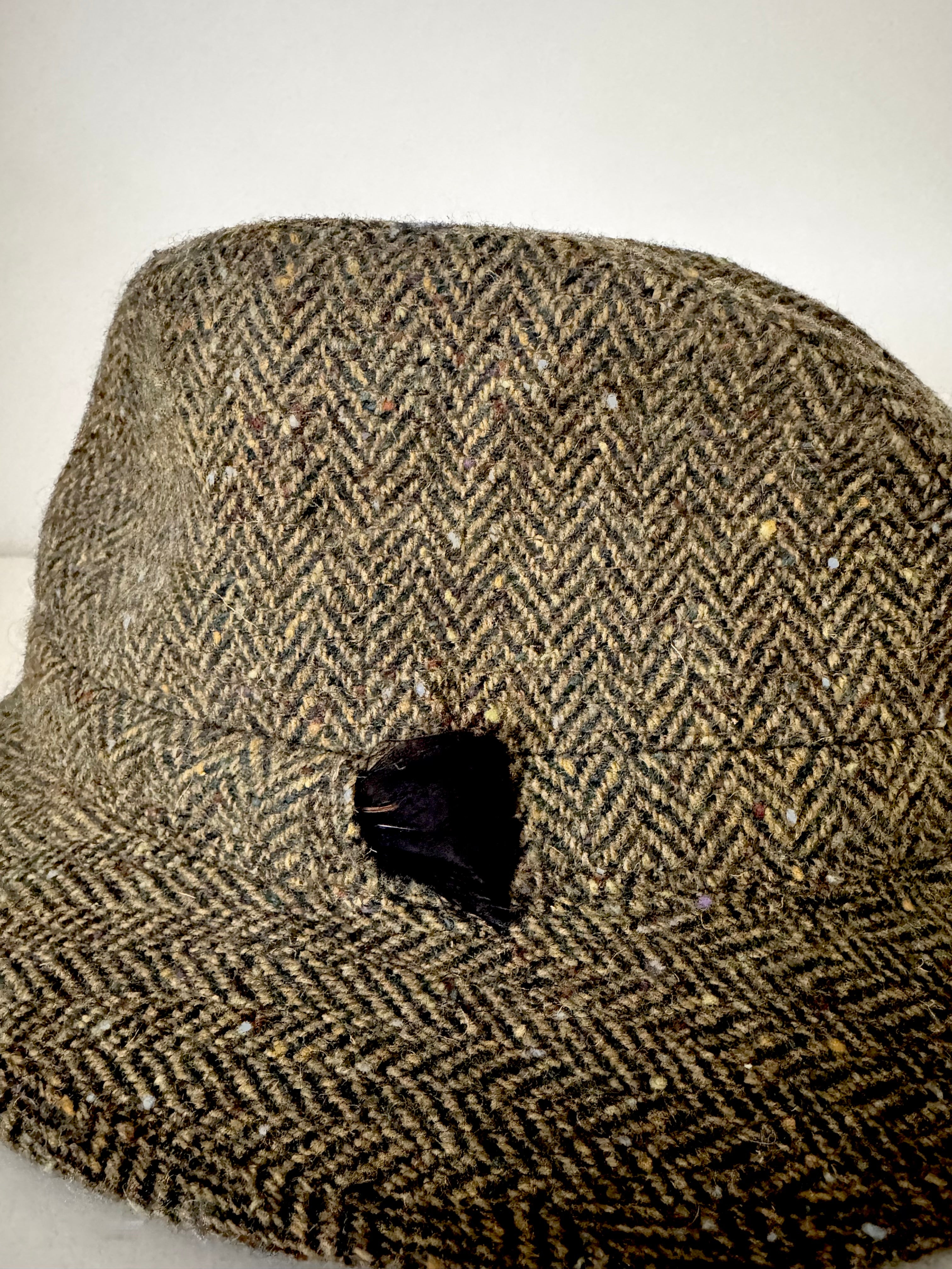 Vintage  Donegal Tweed Trilby image 5