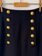 Louis Feraud Vintage Navy Sailor Skirt image 7