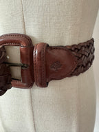 Mulberry Vintage Braided Leather Belt image 3