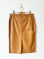 Mulberry Vintage Leather Skirt image 2
