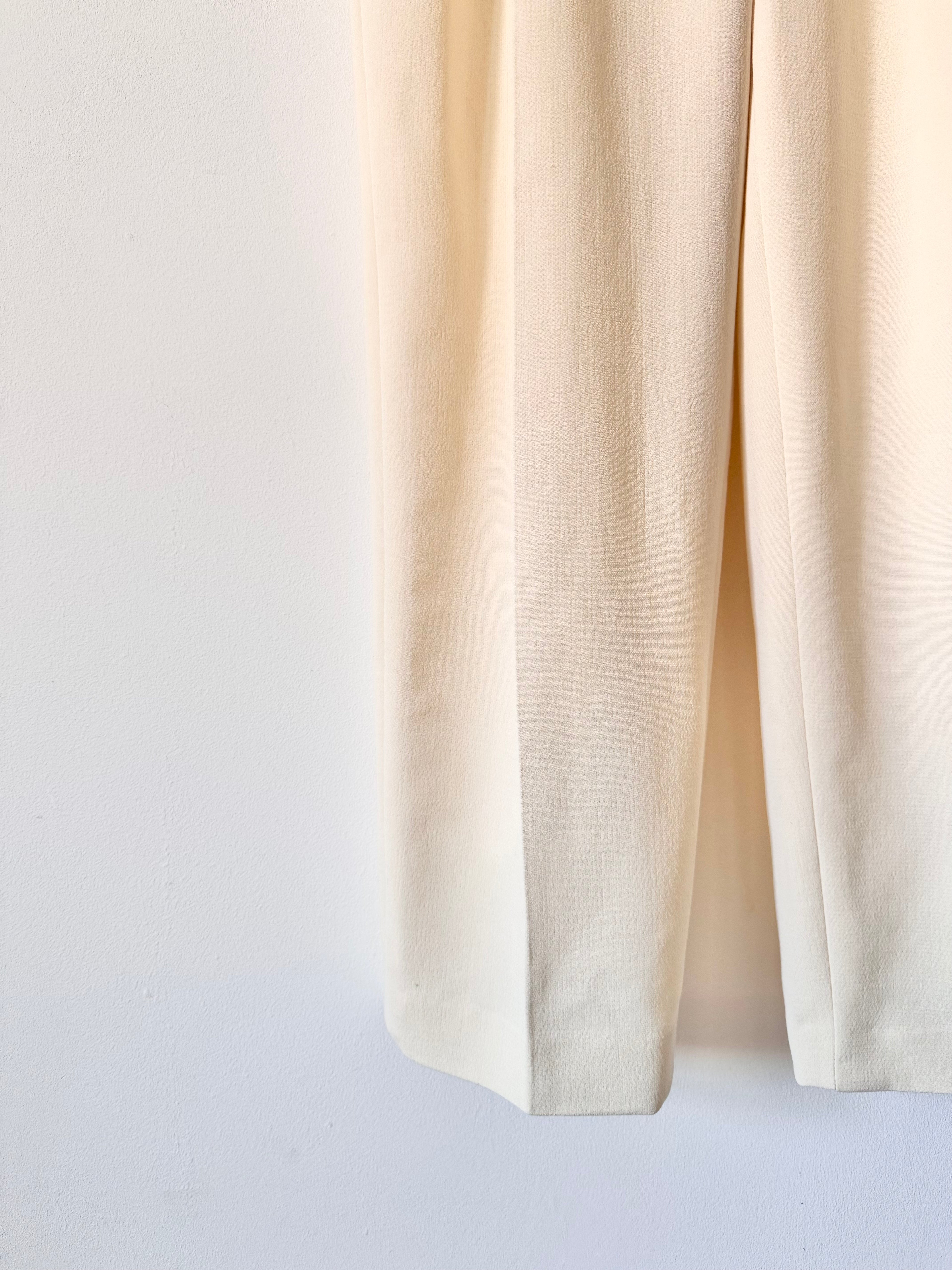 Calvin Klein Preowned Ivory Trousers image 5