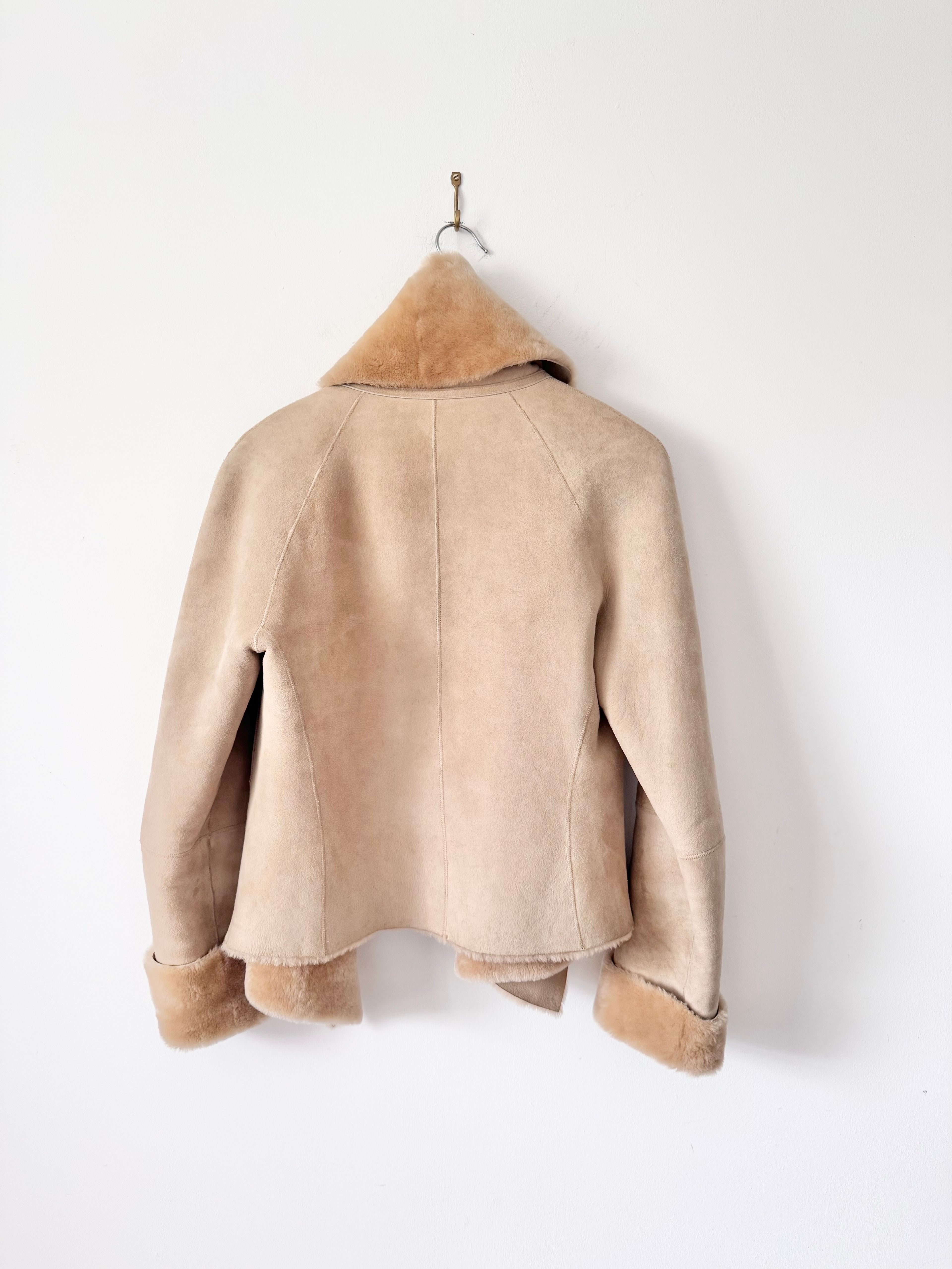 Nicole Farhi Vintage Shearling Jacket image 3