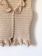 Vintage Crochet Waistcoat image 5