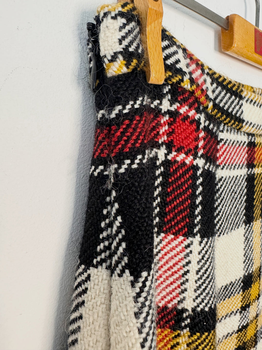 Miu Miu Fall 2018 Preowned Midi Plaid Pencil Skirt image 1