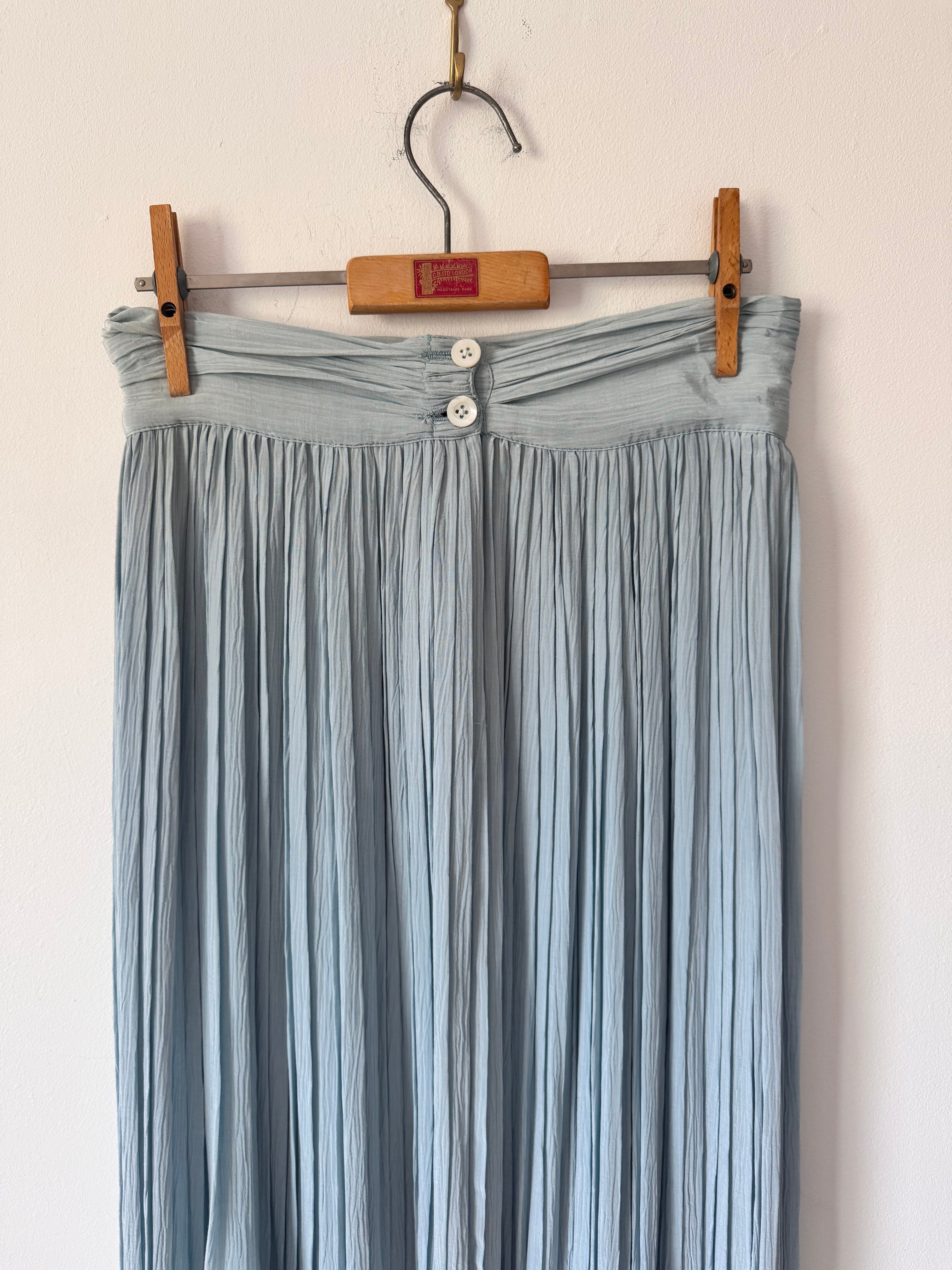 Umberto Ginocchietti Vintage Knife Pleated Midi Skirt image 6
