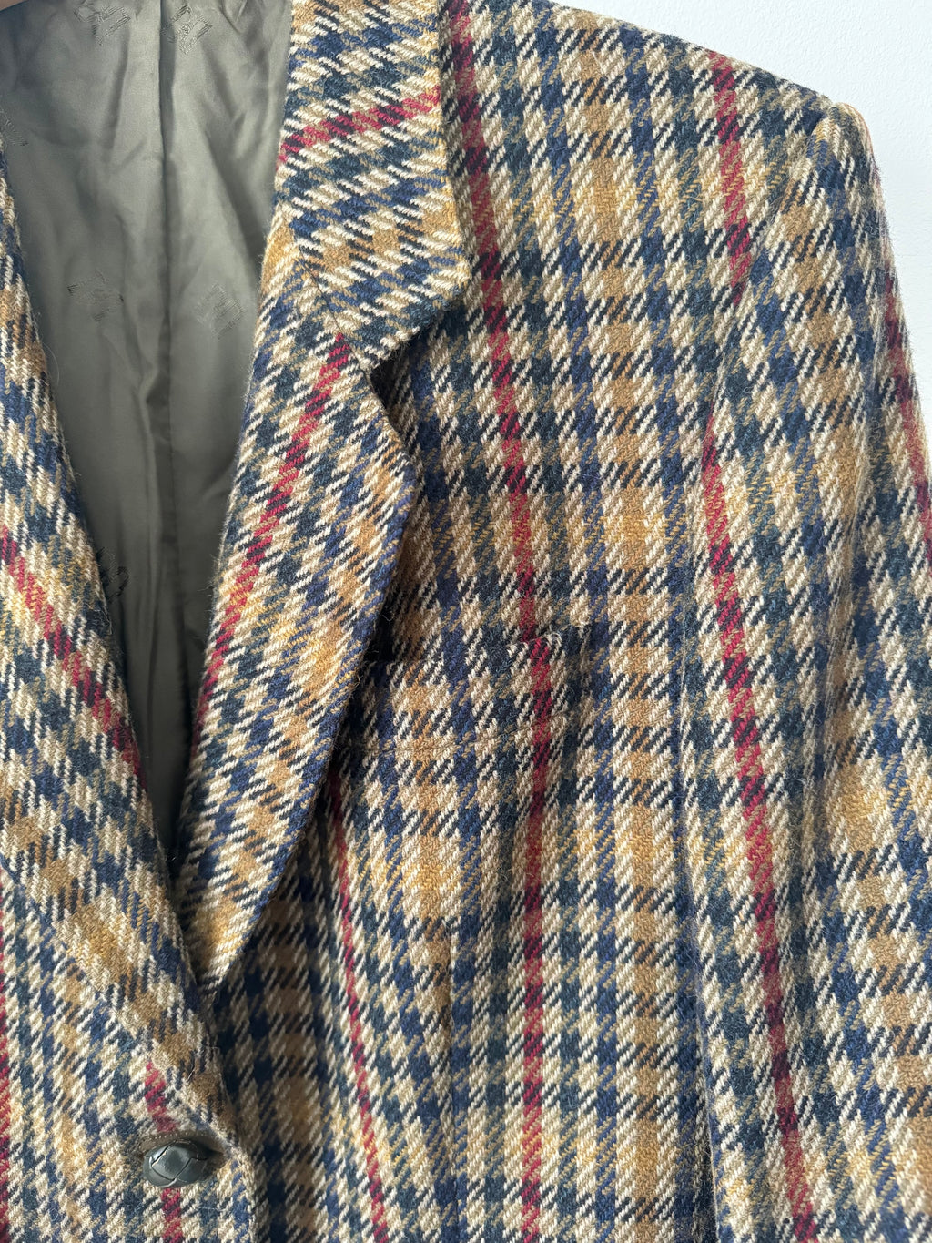 DAKS Vintage Blazer with Leather Buttons image 5