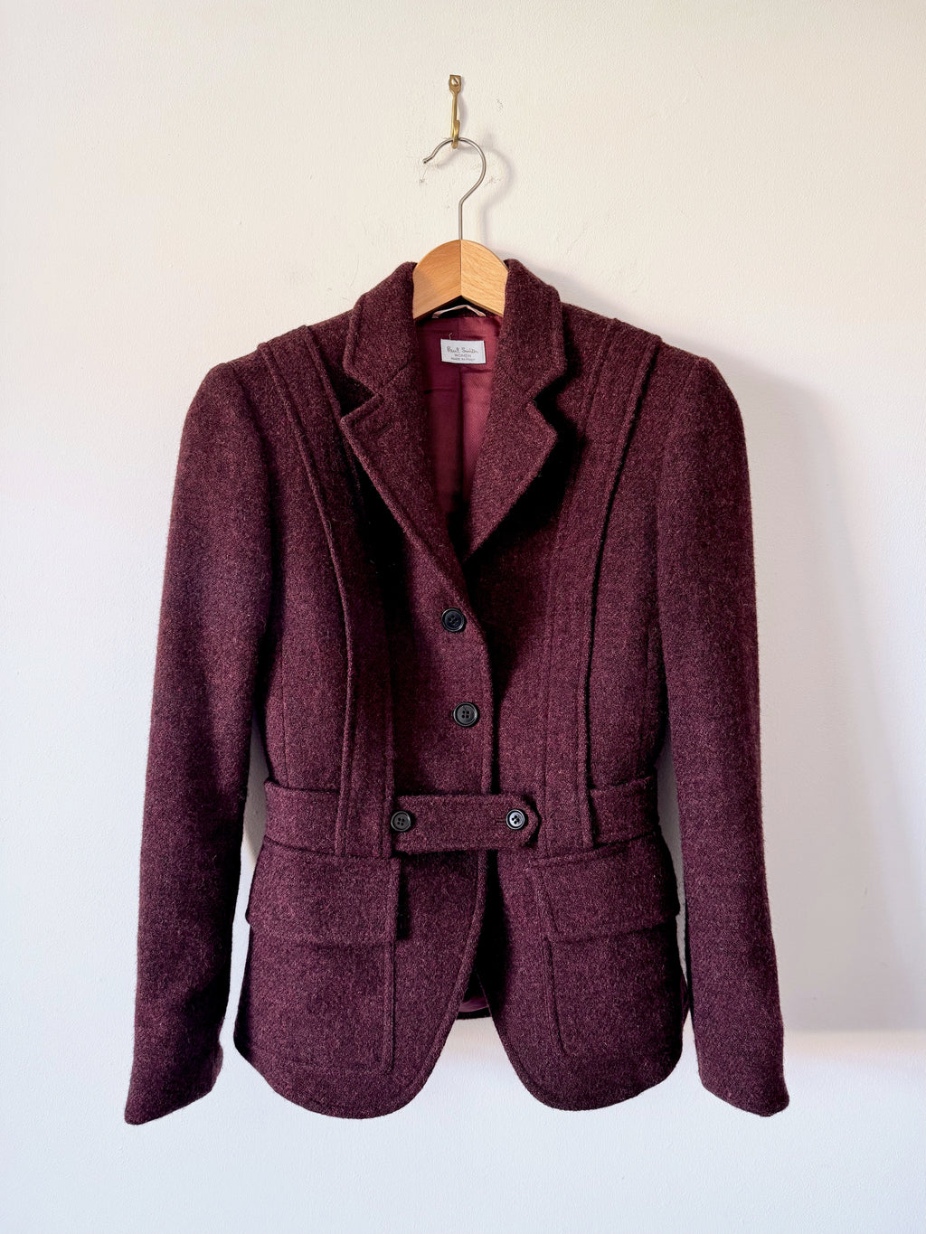 Paul Smith Preowned Fitted Wool Jacket image 0