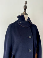 DAKS Preowned Long Wool Cape image 4