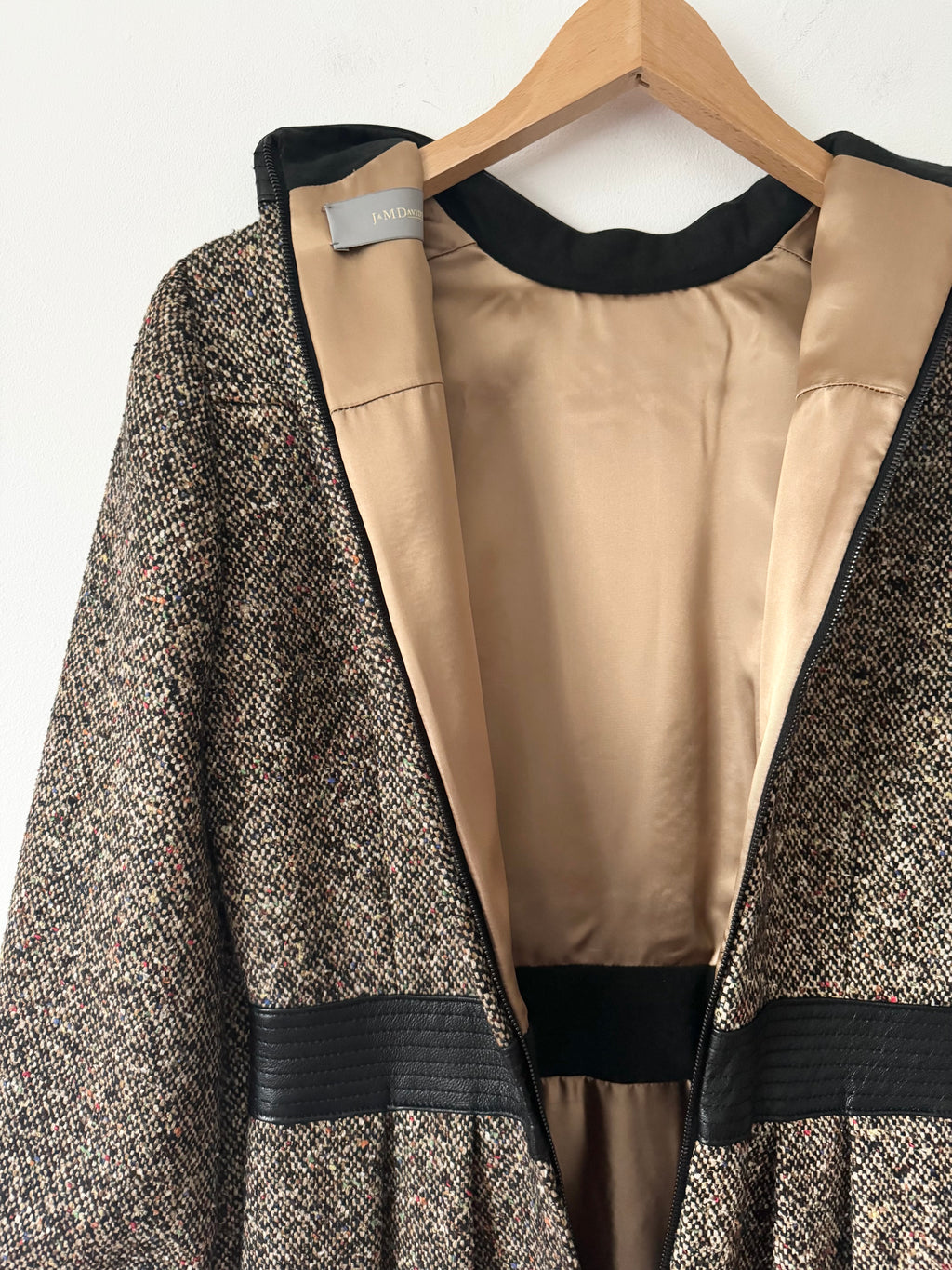 J&M Davidson Pre Owned Dress With Leather Details image 10