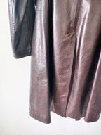 Aquascutum Vintage Leather Coat image 6