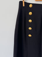 Louis Feraud Vintage Navy Sailor Skirt image 4