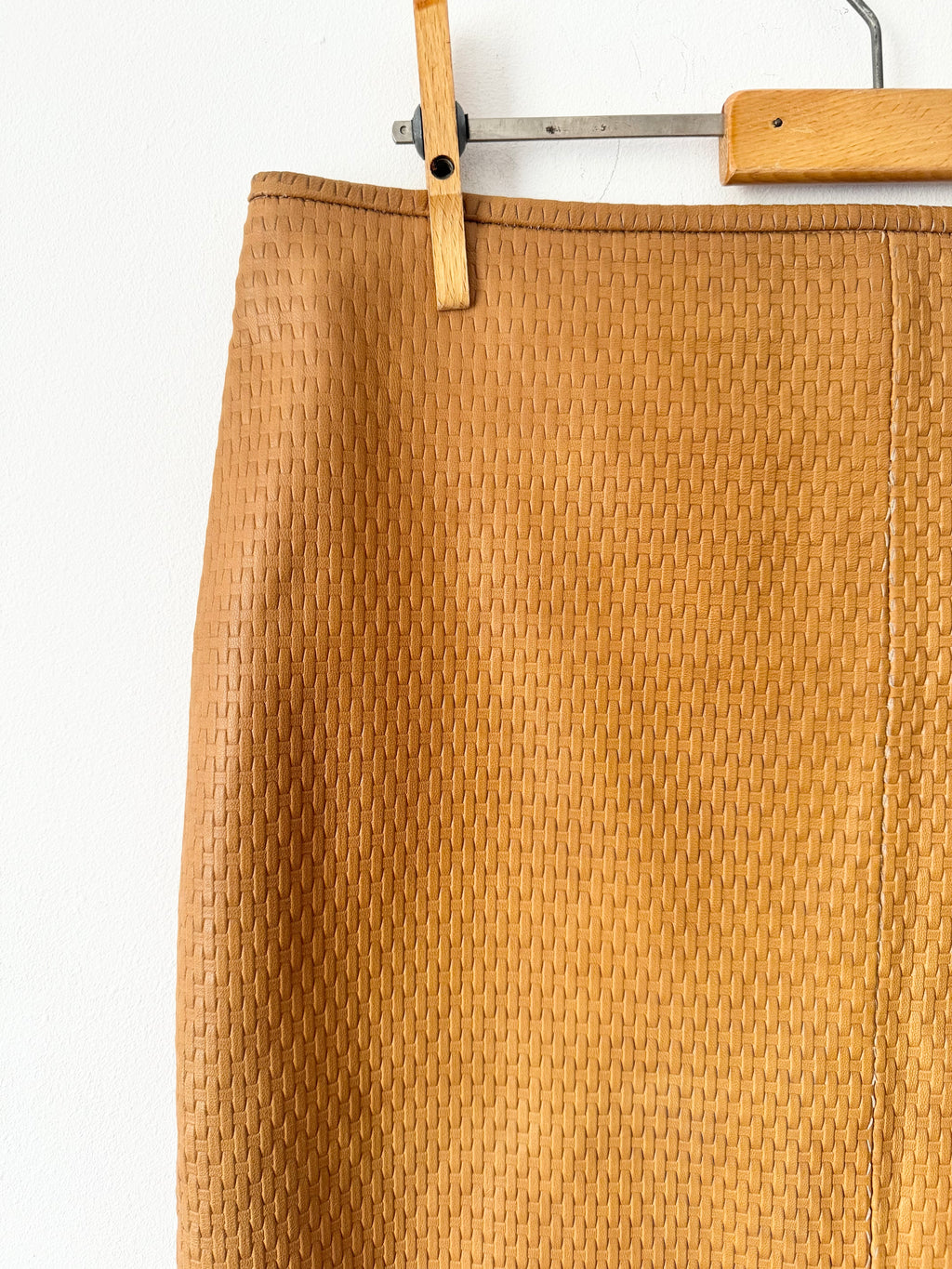 Mulberry Vintage Leather Skirt image 3