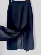 Louis Feraud Vintage Navy Sailor Skirt image 5