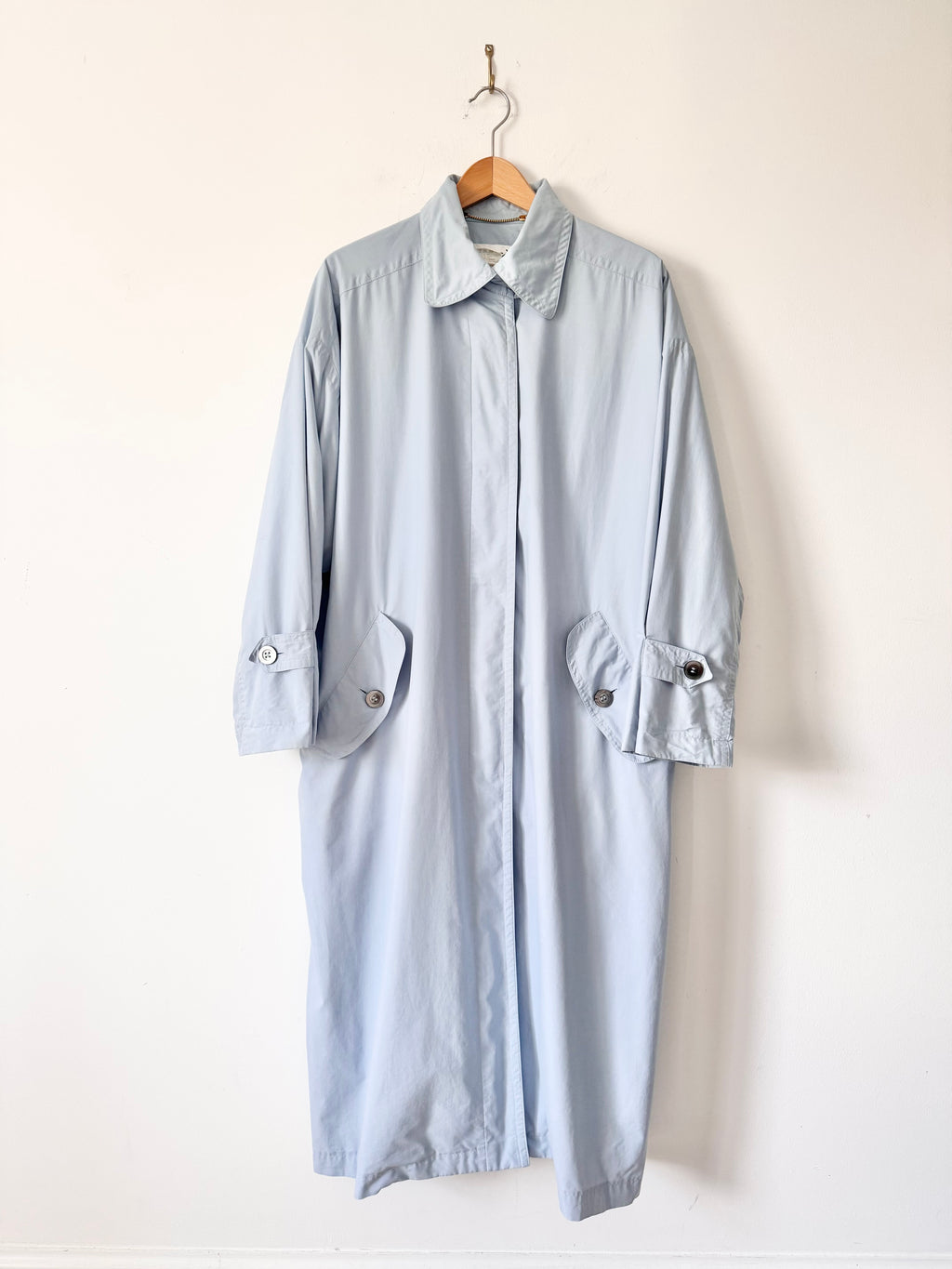 Laurèl  Vintage Light Blue Long Vintage Mac image 1