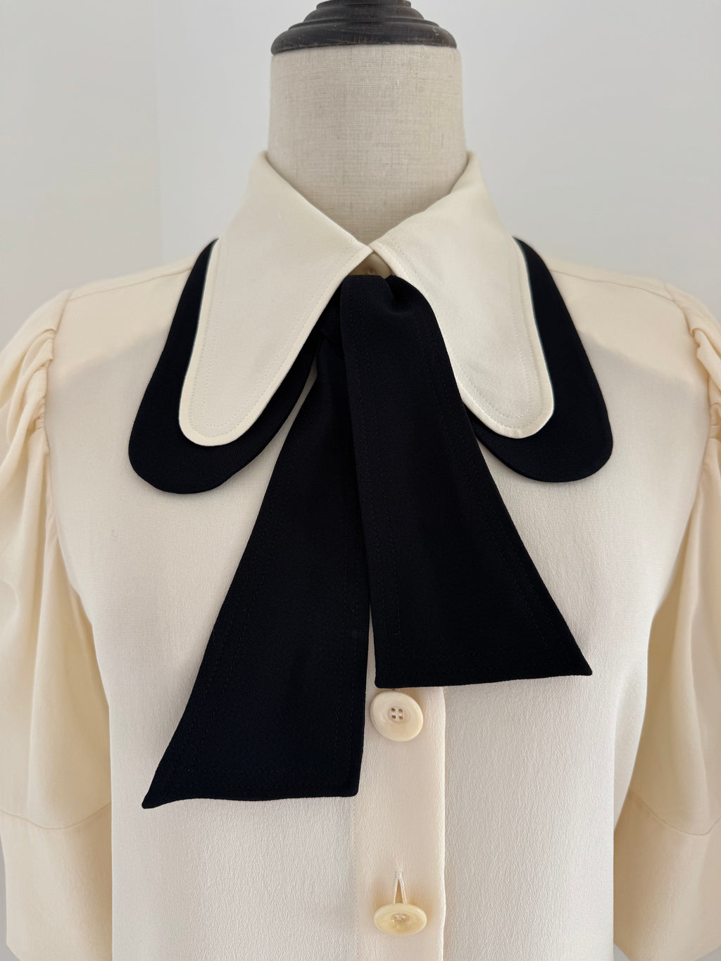 2017 Chloé Runway Silk Blouse