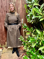 J&M Davidson Pre Owned Dress With Leather Details image 2